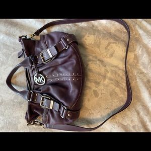 Michael Kors purple purse